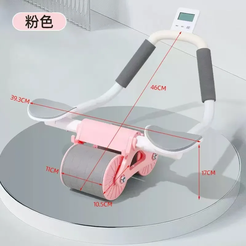 Factory Direct Sale Automatic Rebound Belly Roll Elbow Brace Outdoor Fitness Wheel