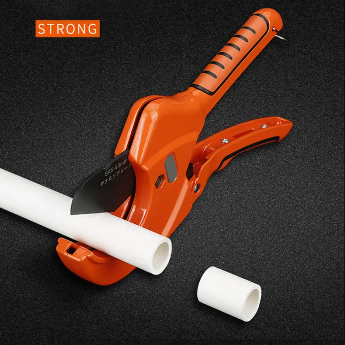 63 mm a cricchetto PVC Vinile TUBO DI PLASTICA TUBO Tubo Protettivo taglierina Idraulica Strumento
