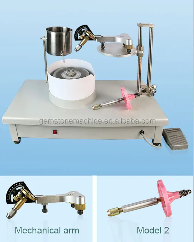 LS-0069 High Accuracy Gem Cutting Machine - Lapidary Faceting