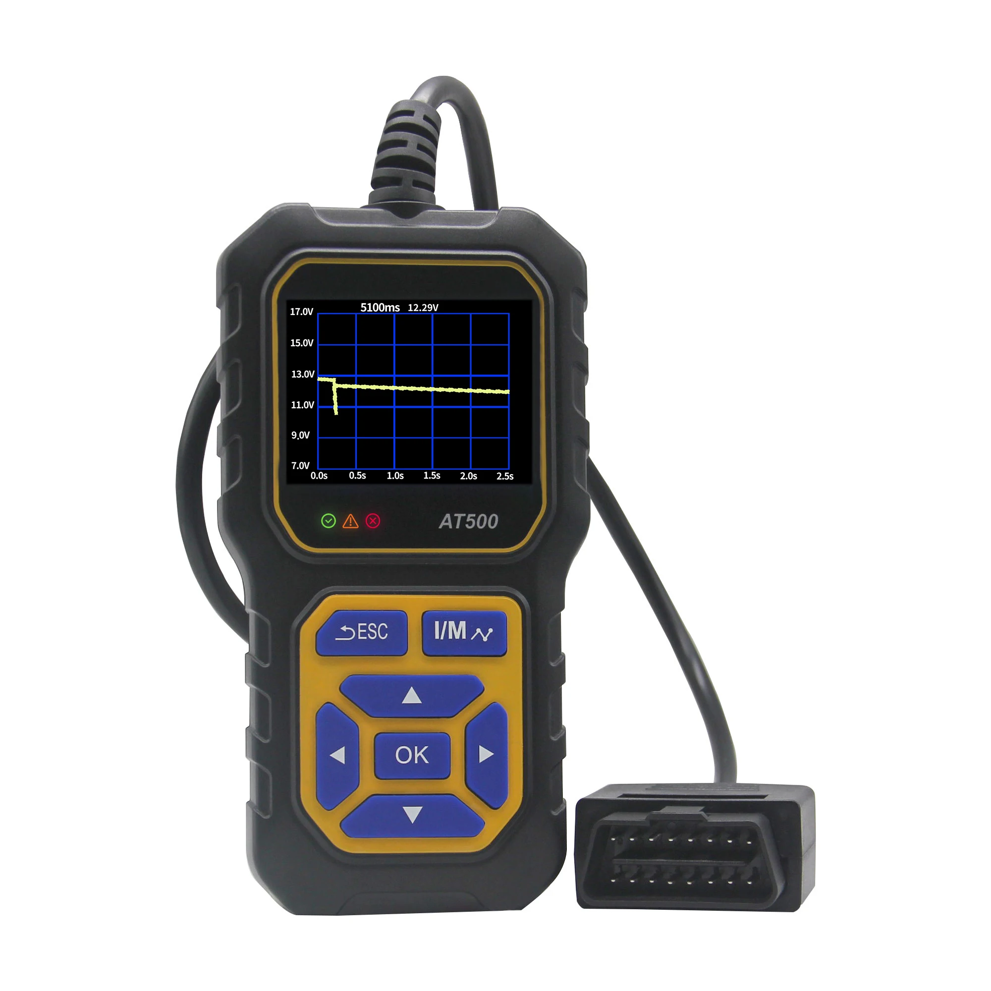 IKiKin AT500 Auto Car Code OBD2 Reader Tester Professional OBD2 Diagnostic Tool Scanner Code Reader