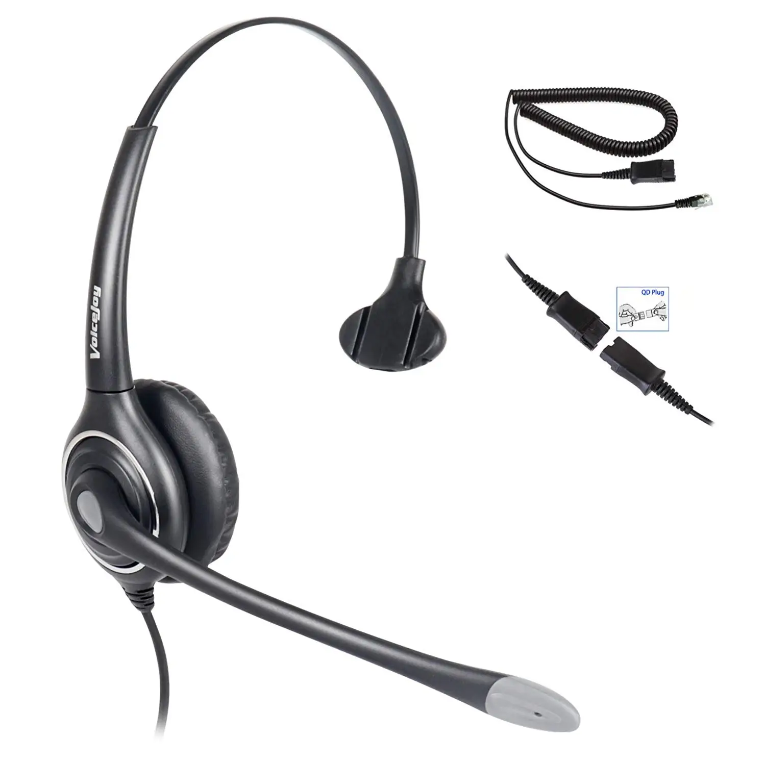 New Call Center Monaural headset microphone headsets  Intertel 8520 8560 8600 
