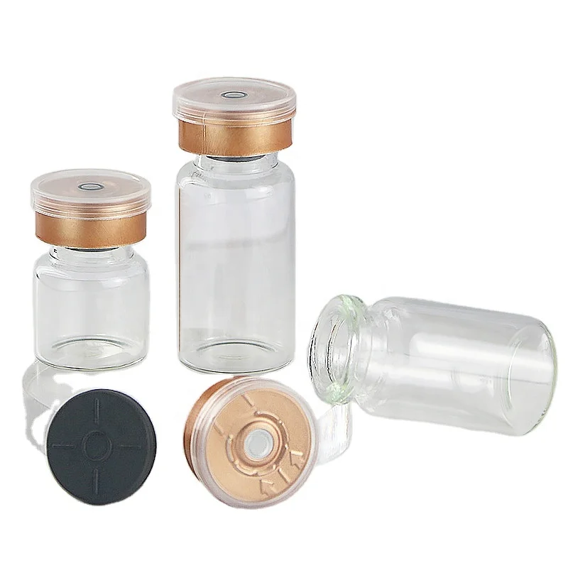 borosilicate glass vial clear and amber 5ml 10ml 15 ml medicine bottles for injection