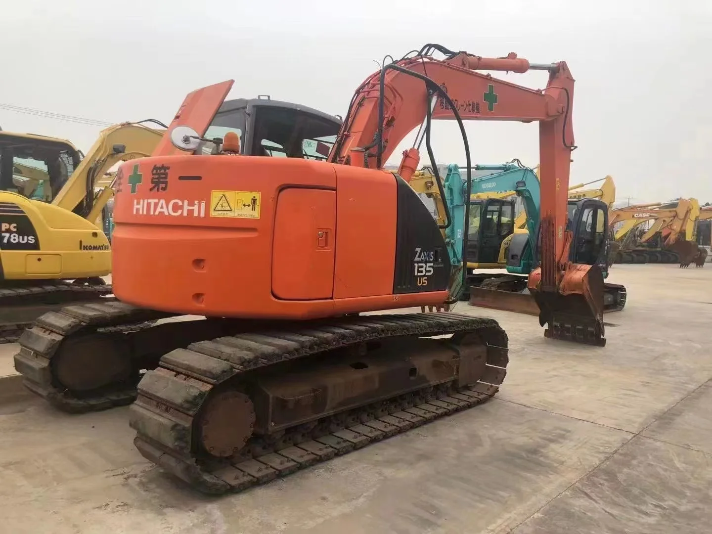 Japan Original Hitachi ZX135US Excavator - 13ton for Sale