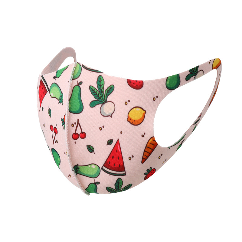 Модный дешевый защитный Пылезащитный дышащий чехол из микрофибры с мультяшным рисунком милый волоконный чехол для лица для детей