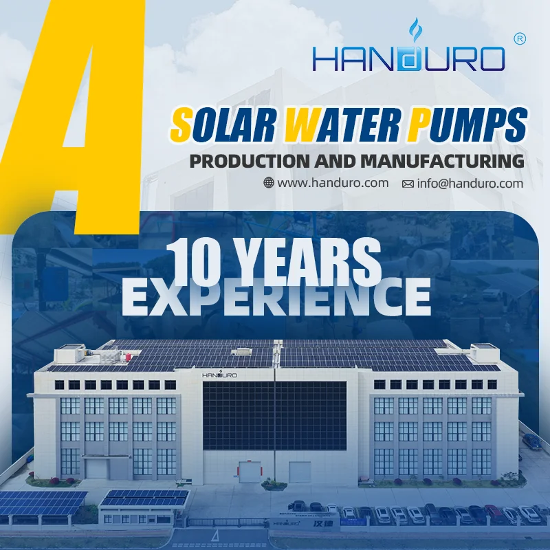 HANDURO Solar Powered Swimming Pool Filter Solar Pump Dc Pool Solar Pump Factory Manufacturer