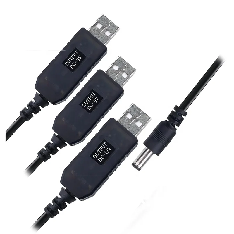 Convert Module Usb 5V Step up to Dc 9V and 12V Voltage Step-Up Convertor Cable