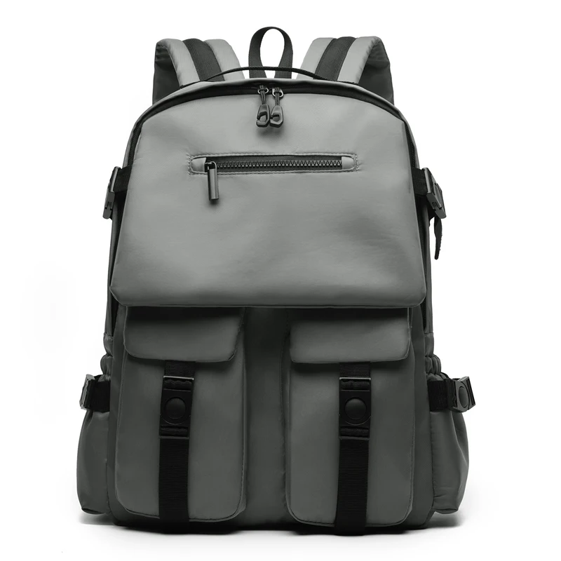 2026 New Fashion Leisure Simple Backpack Multi-function Computer Bag Large Capacity Portable Schoolbag