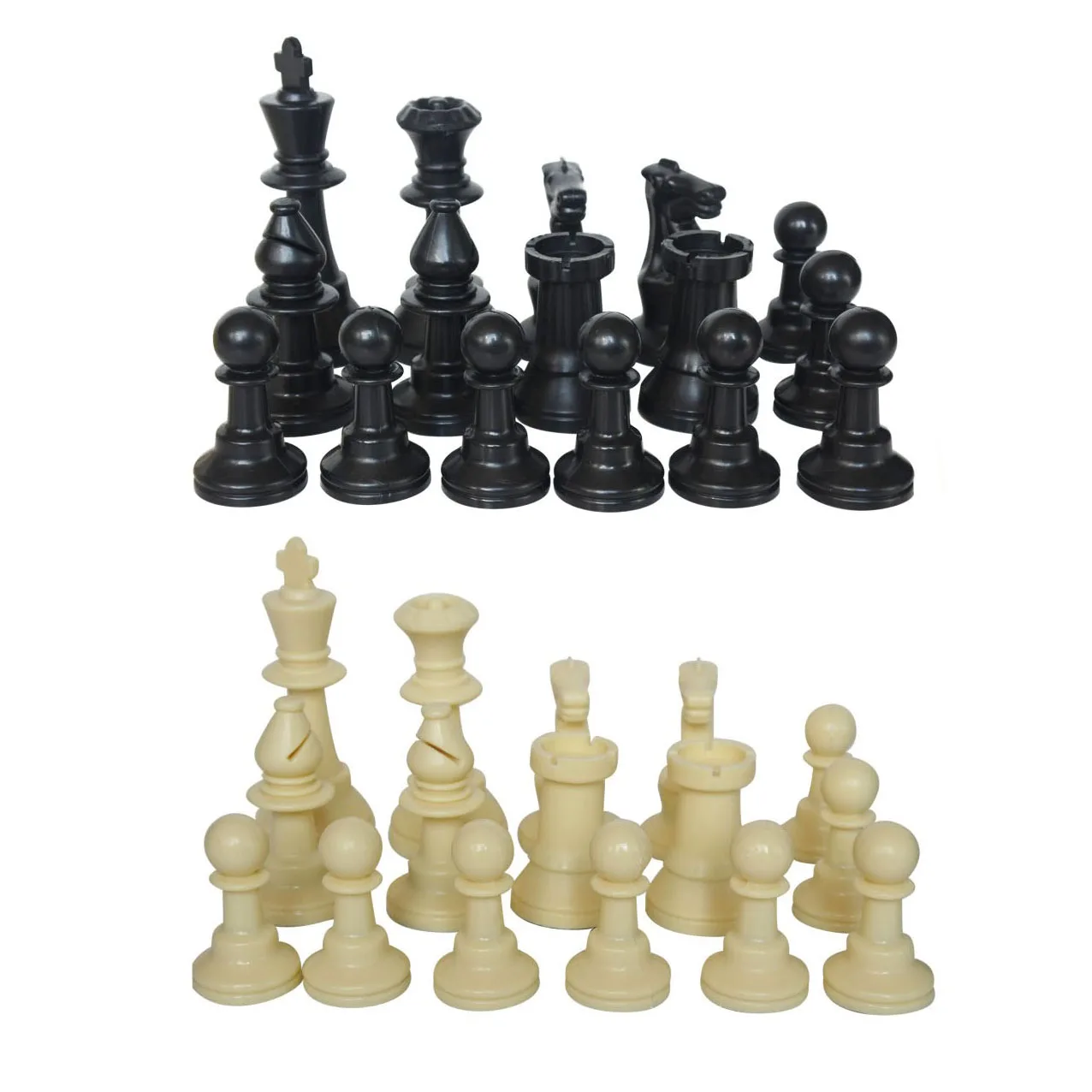 Высококачественная шахматная игра разных размеров набор пластиковых шахматных