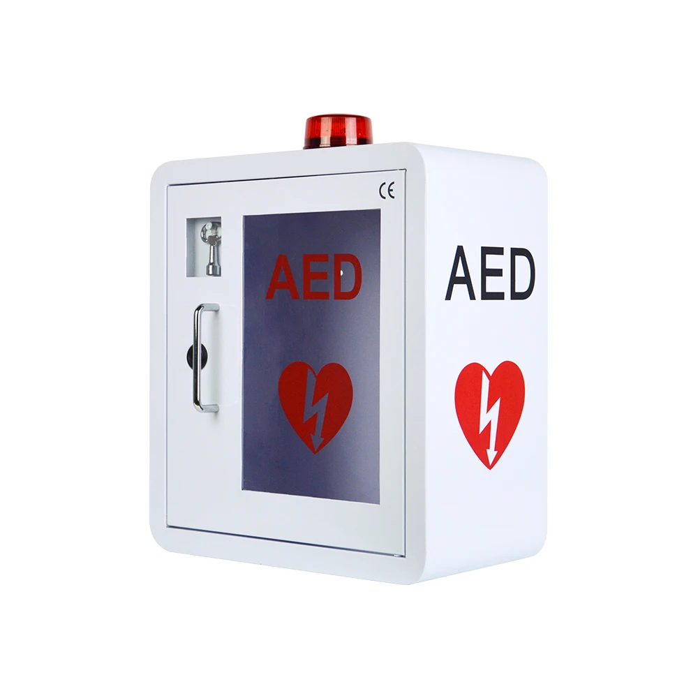 WAP-M2B из металла установлены дефибриллятор трава AED для настенный шкаф для ТВ коробка с сигнализацией, хорошее качество
