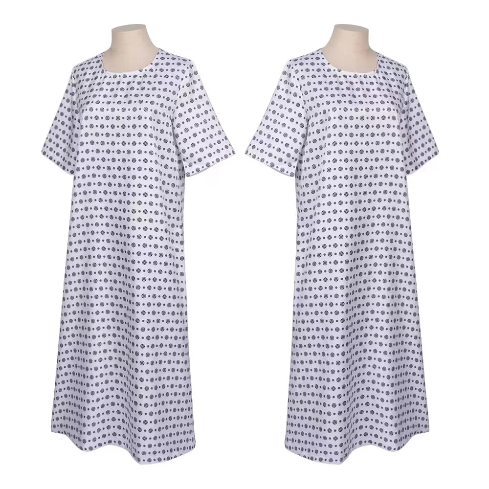 Wholesale Hospital Gown Patient Gowns Uniform Sick Clothes Fits All