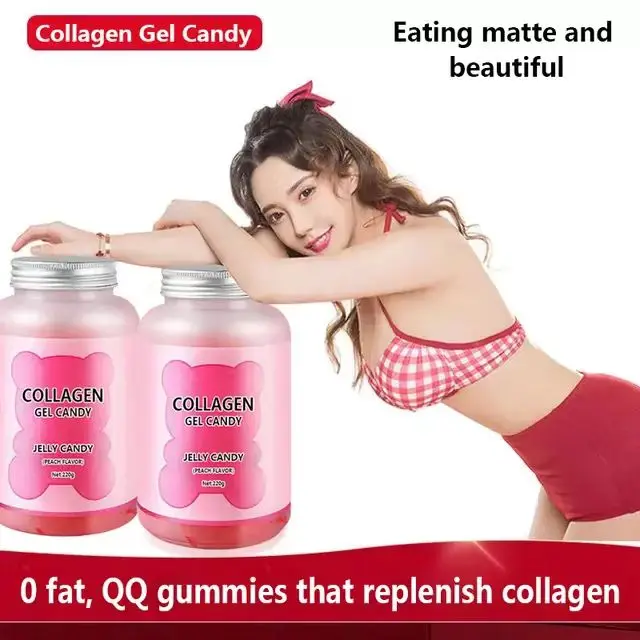 Women Health and Beauty Skin Whitening wedding Collagen Gummies Candy Vitamins Oem Private Label Service Gummy Center fluid details