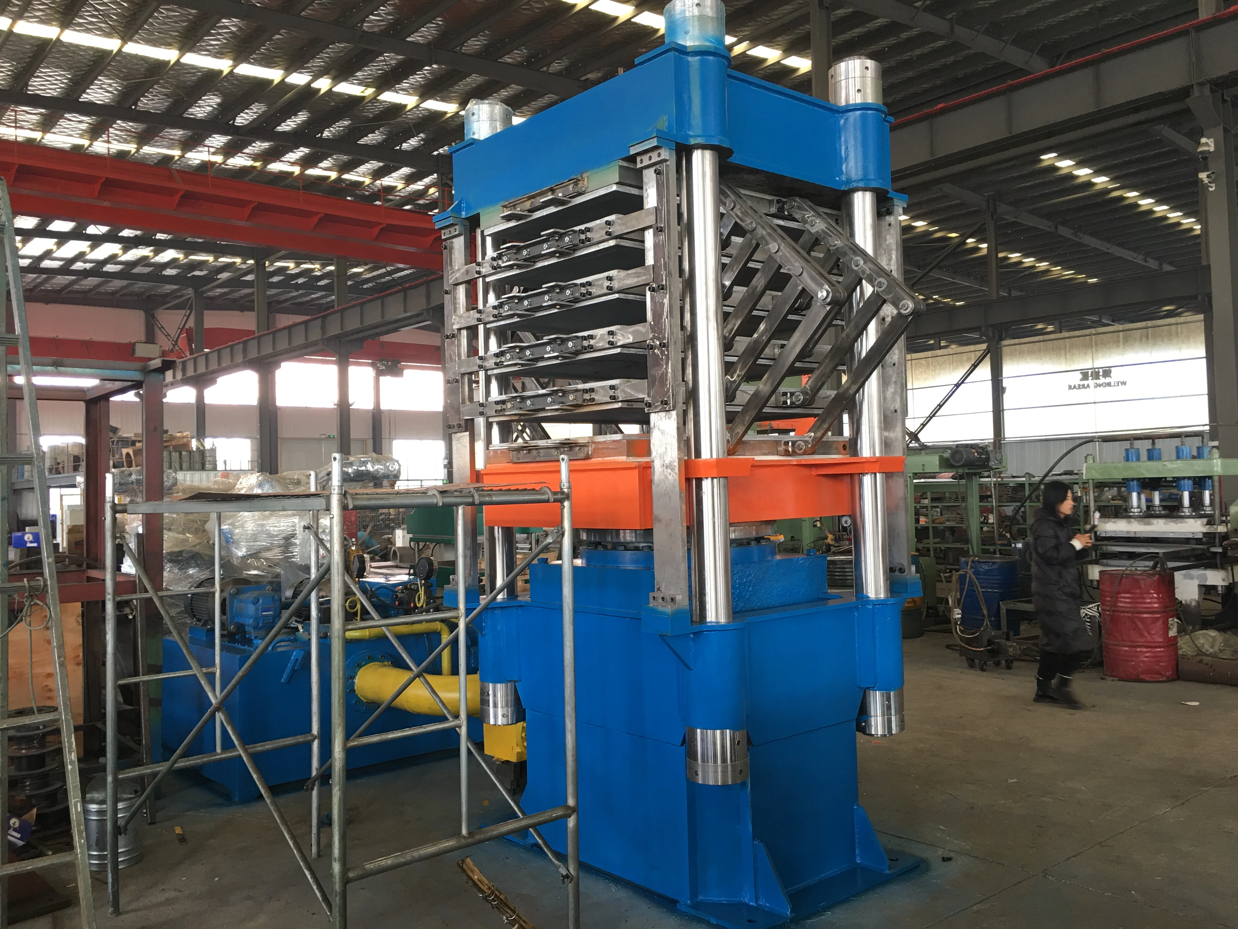 EVA Interlocking Sheet Making Line EVA Roll Foaming Press| Alibaba.com