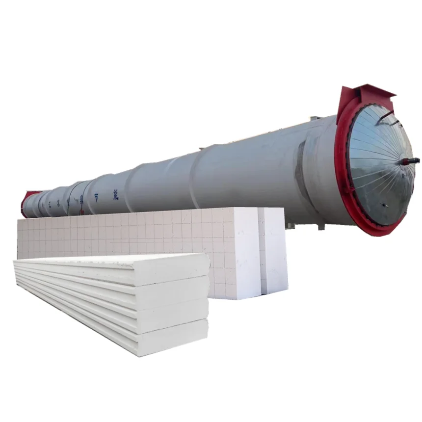 Hongfa AAC Bricks Making Machinery ALC Wall Panel Production Line Equipment to Make Aac Block Aerated Concrete