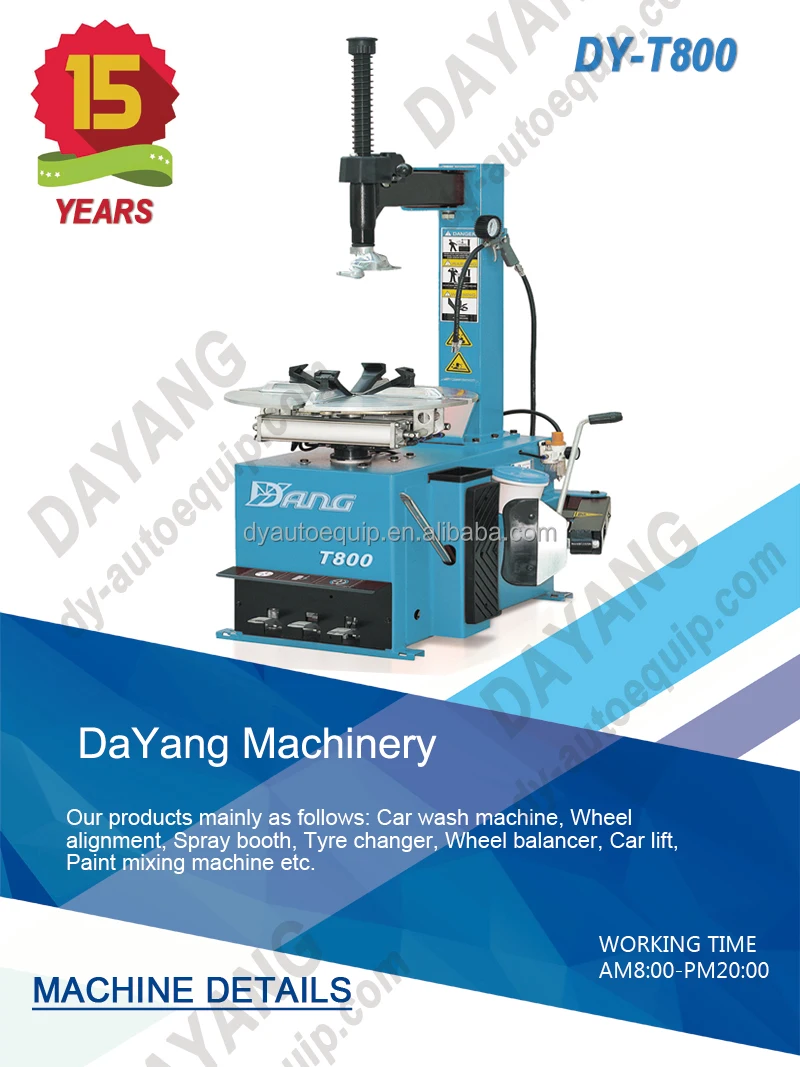 DY-T800  auto tyre changers from china