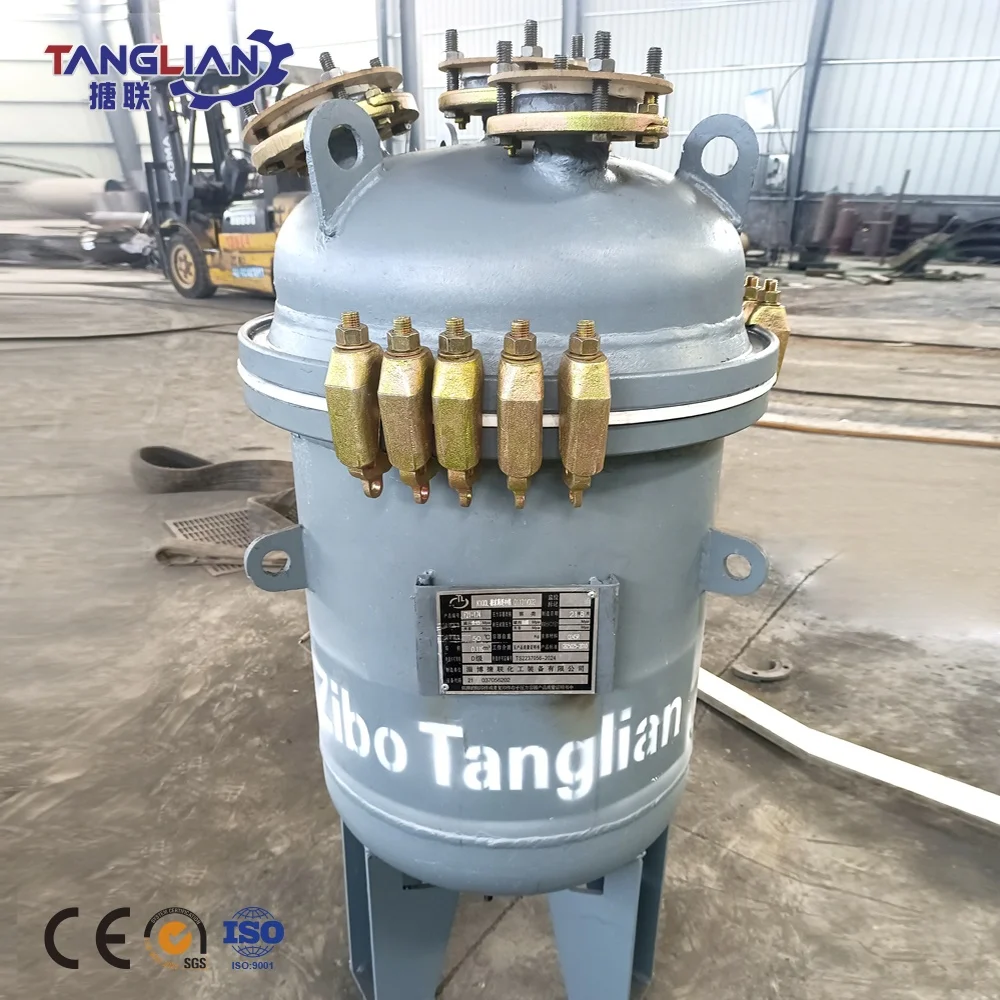 Вертикальный стеклянный резервуар для хранения типа K/буферный резервуар/химическое оборудование