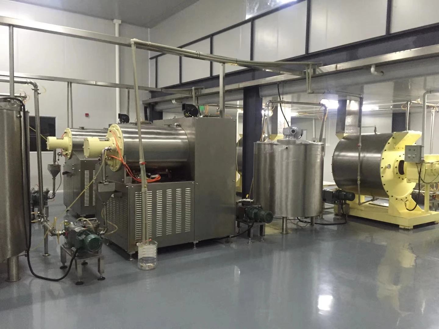 Genyond Full Automatic Chocolate bar Conching Pouring Molding Depositing Packing Making Machine Production Plant Processing Line