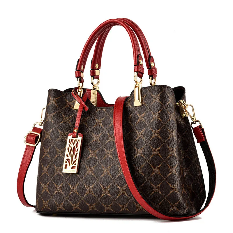 Factory PU Leather Ladies Tote Bag High Quality Lv'ss Capacity Shoulder  Handbags - China Replica Bag and Luxury Bag price
