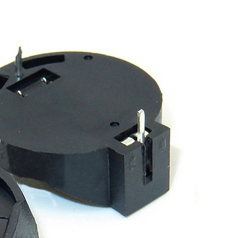 CR2032 2-Pin DIP Coin Cell Battery Holder ABS Material Button Battery Socket