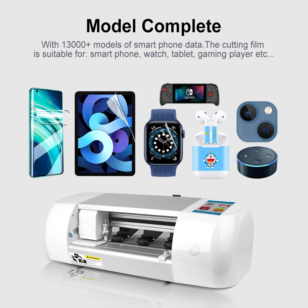 High-Precision Cutter Supports All Models Phone TPU Hydrogel Protector Film Cutting Machine factory