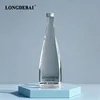 bouteille en verre transparent