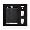 Scatola regalo ultra nera da 8 oz, acciaio inossidabile 304, rinforzata