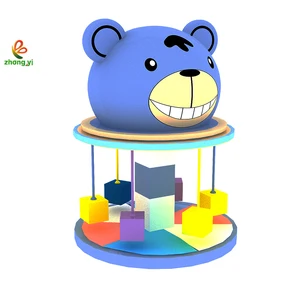 Professional Manufacture Kids Turntable Play Toy Indoor Electric Swing Toddle Play Playground Equipment