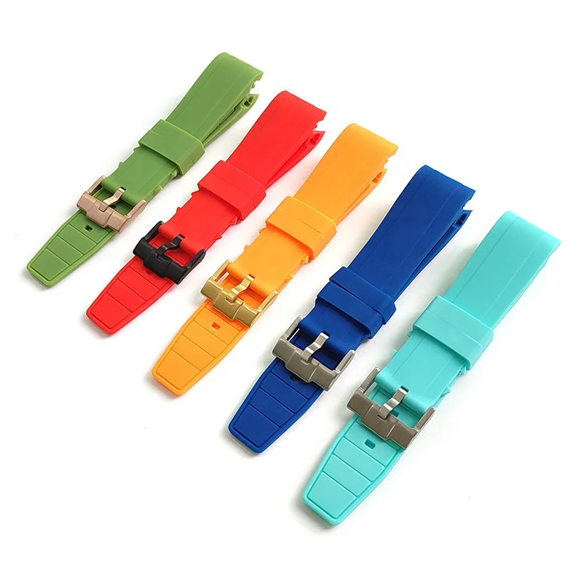 Custom Silicone Watch Strap for Seiko SKX007 22mm