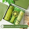 Insulated cup*1 + umbrella*1 +Fan*1
