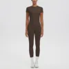 7156 short sleeve 7140 pants set-espresso