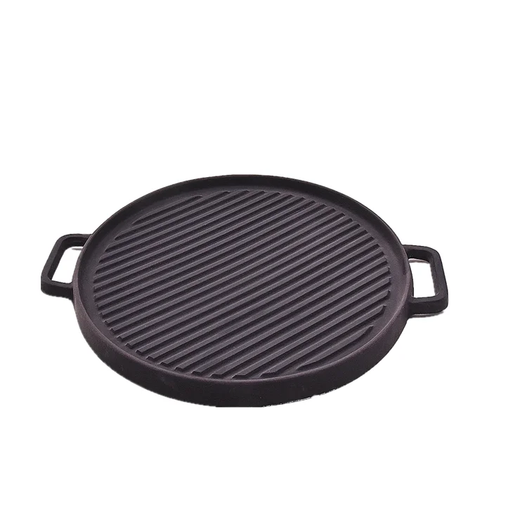 Cast Iron Griddle with Side Handles