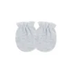 Guantes elásticos gris claro