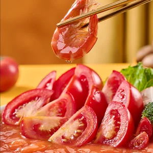 Wholesale OEM Hot Pot Soup Mix Supplier No Spicy Tomato Hotpot Condiment for Food Manufacturers