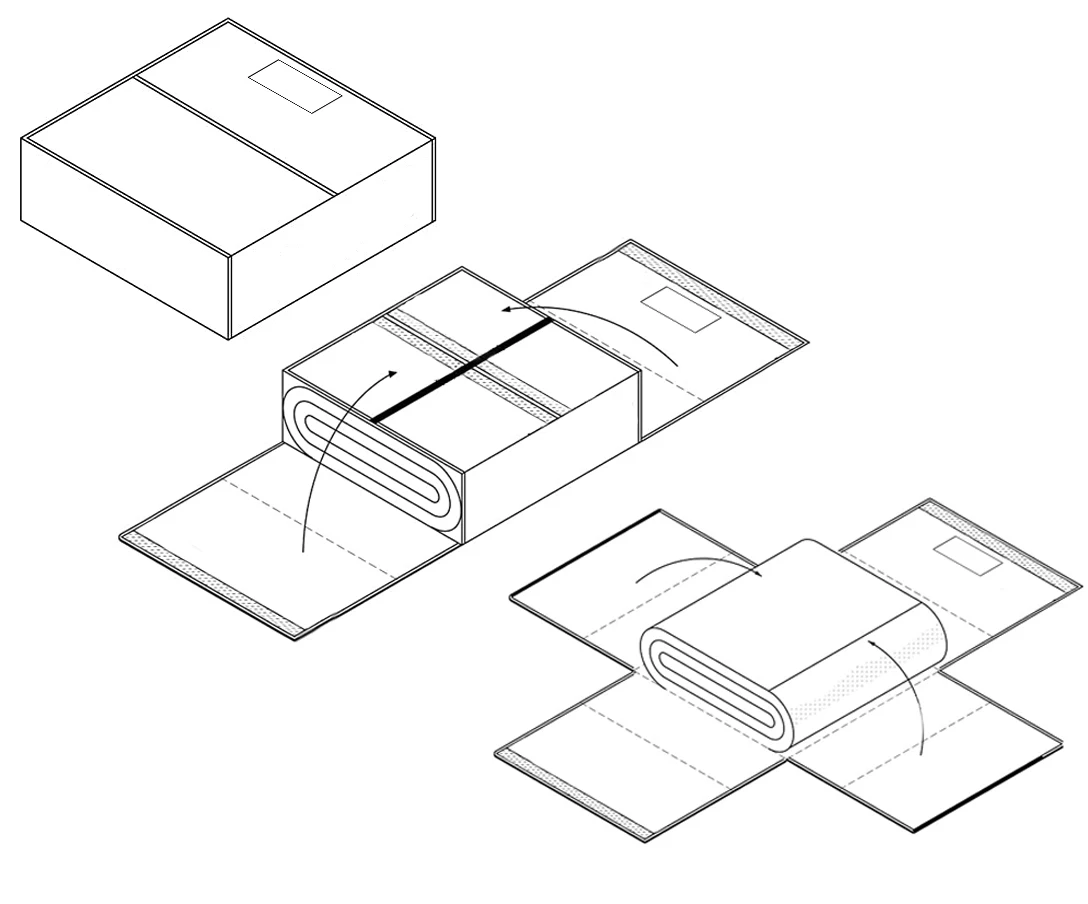 Custom Bed Sheet Set Organizer Queen King Duvet Cover Linen Collapsible