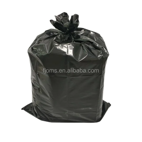 42 Gallon 3 Mil,4 Mil Thick Heavy Duty Black Color Contractor Bag For