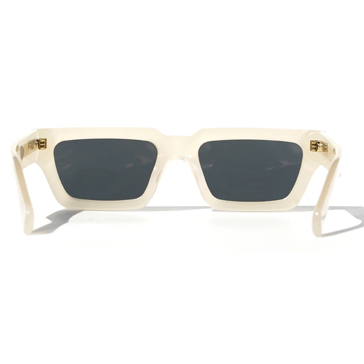 Finione Square Frame Sunglasses for Women Men Trendy Chunky  display picture 1