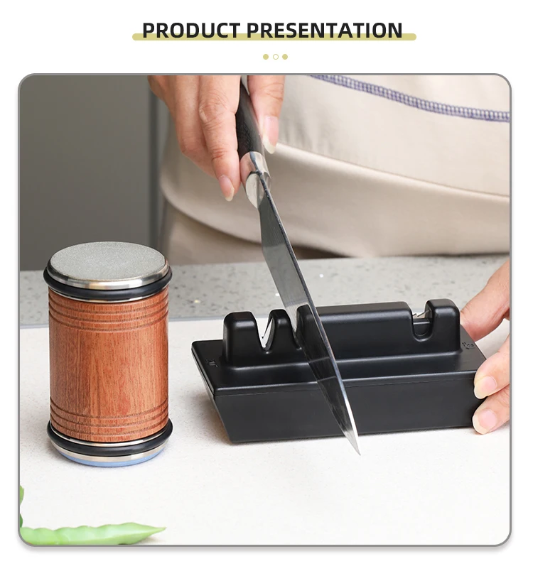 New Product Tumbler Diamond Rolling Knife Sharpener Set Detachable