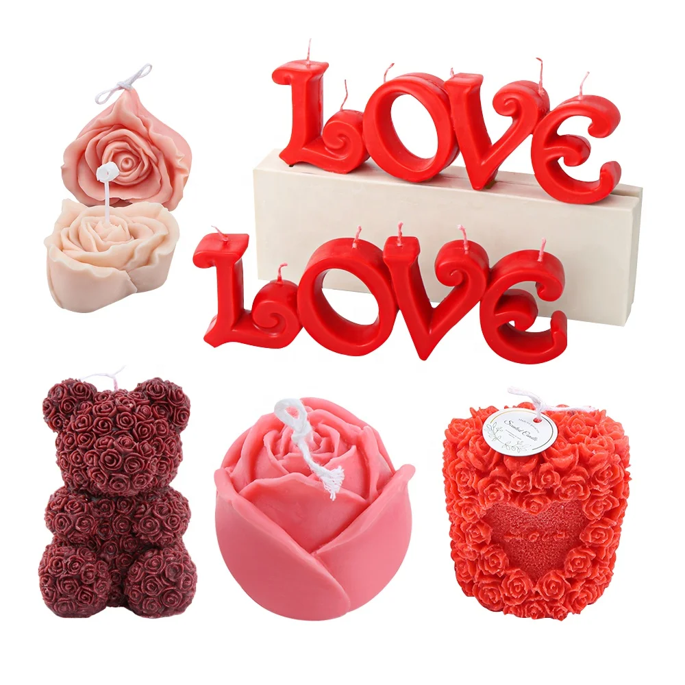 Valentine Day Silicone Molds 