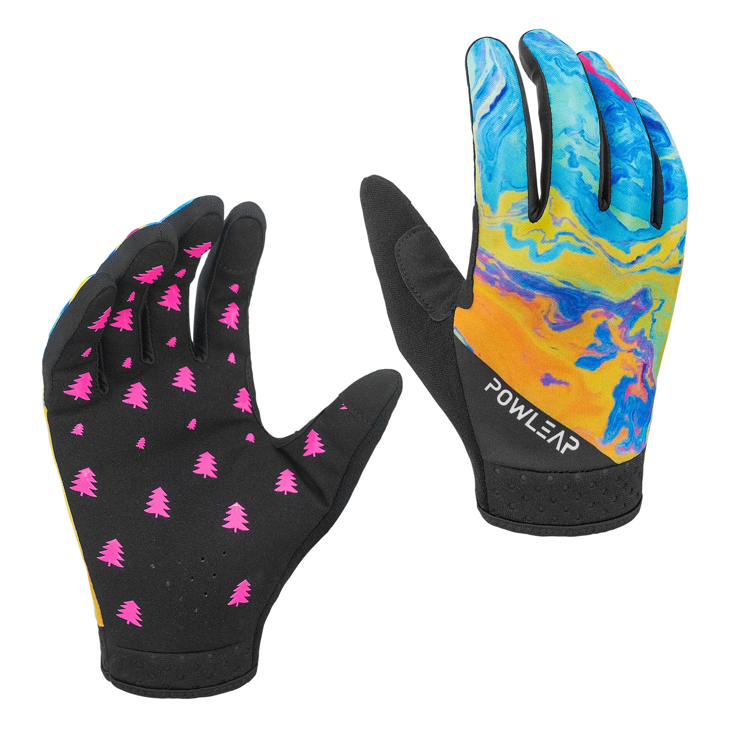 handschuhe jogging ZEUZ Fitness Handschuhe lang grau & schwarz main image 0