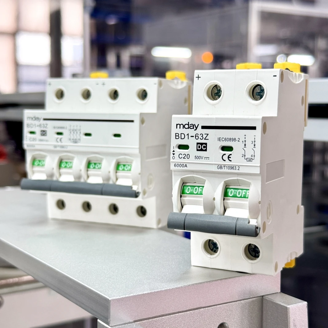 High Quality Mini Circuit Breaker 2P MCB 6A 16A 20A 25A 32A 40A 50A 60A AC 500V Miniature Circuit Breaker