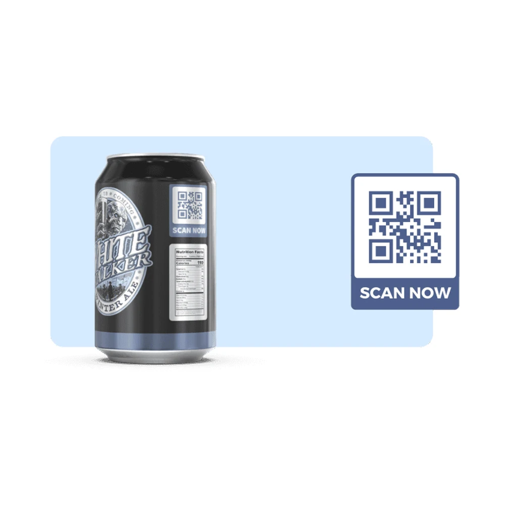 High Quality Metal Aluminum Punch Label Qr Code Serial Number Label for Laser Engraving Metal Tag