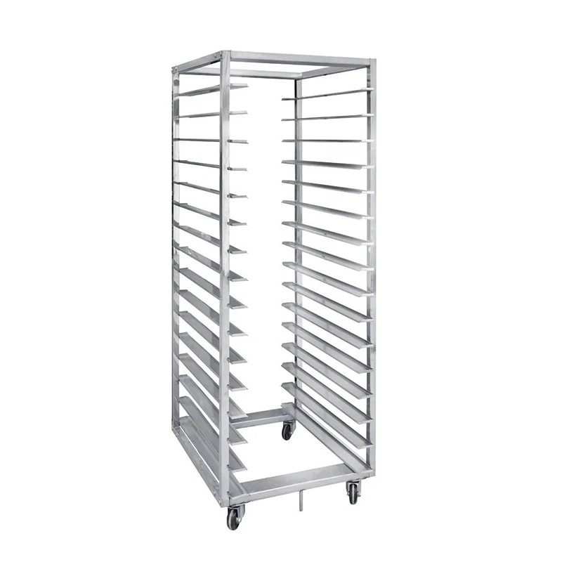 Heavy duty stainless steel freezer rack carts for cold storage and food logistics