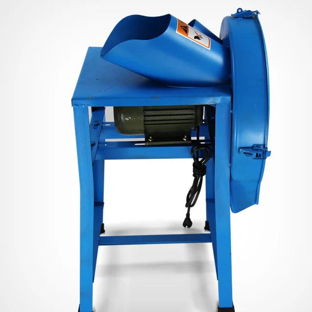 electric fresh dry grass cutting machine straw chaff cutter -