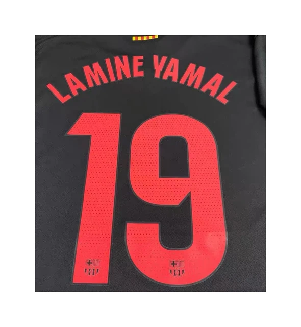 wholesale jersey football shirt club team soccer jersey thai quality #19 LAMINES YAMALS soccer uniform Barcelonaes jerseys 24/25