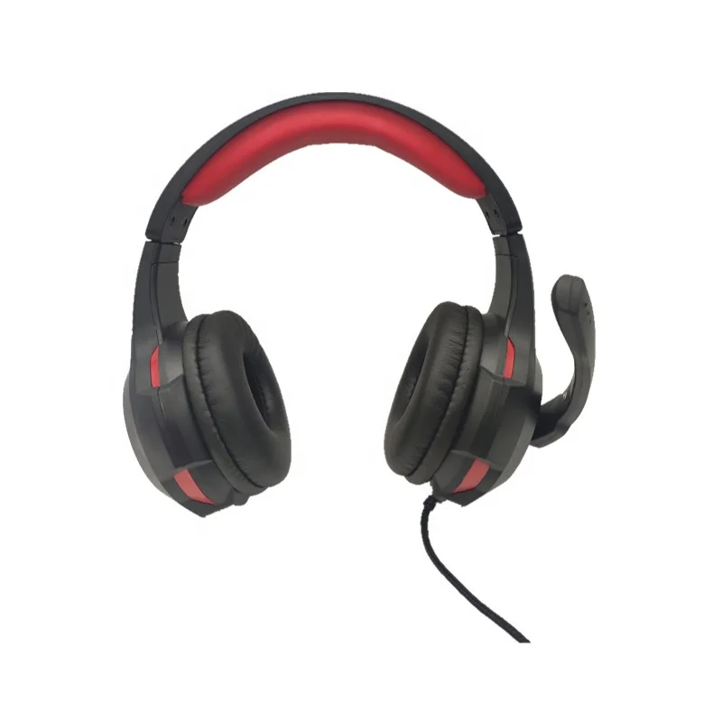 High Quality Surround Sound Wired Gaming Headphone With Mic Led Colorful Light Design Noise