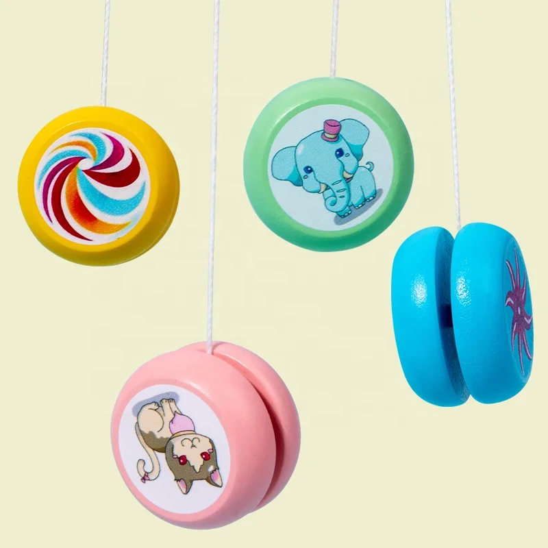 Wood Yo-Yo Ball Eco-Friendly Promotional Game for Kids