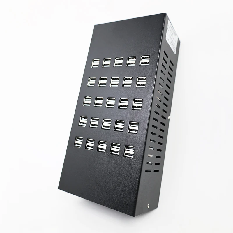 Support OEM/ODM Multi Charger Phone Testing Adapter 50 Dual Port USB Charging Station