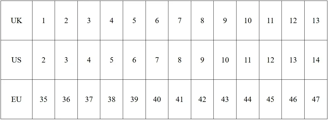 Product dimensions
