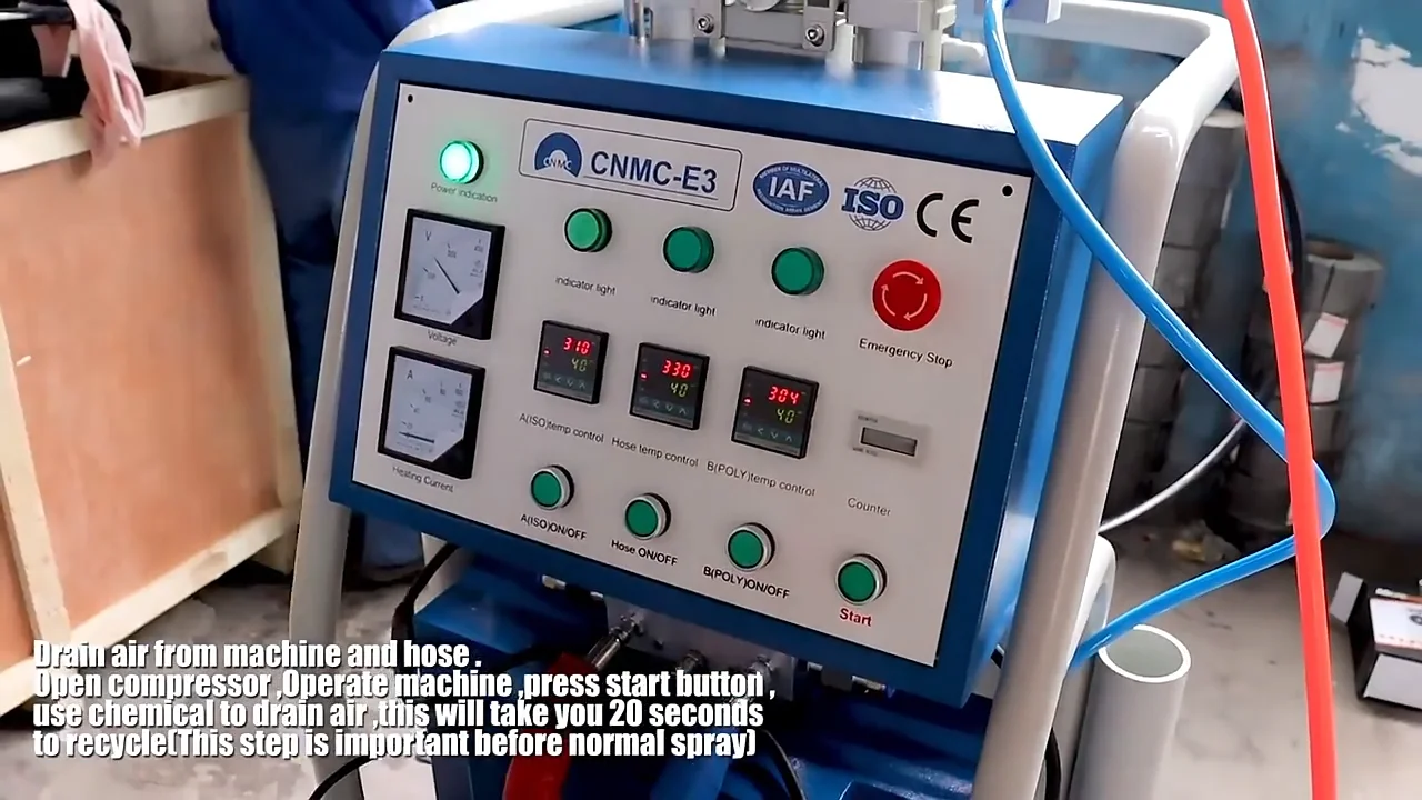 High Pressure Pu Polyurethane Foam Spray Insulation Machine Buy High