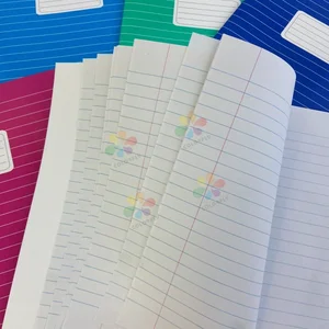 Manufacture Factory Wholesales Staple Binding A4 A5 Exercise Book Artpaper Cover for Netherlands 16.5*21cm Offset Paper