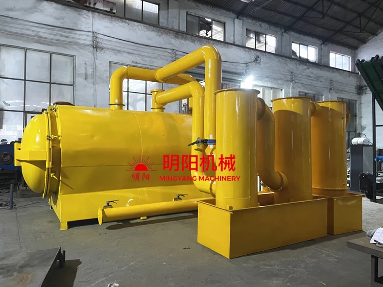 Small Industrial Smokeless Bamboo Wood Charcoal Furnace with Motor Energy Saving Easy Operation Mobile Kiln for Sale